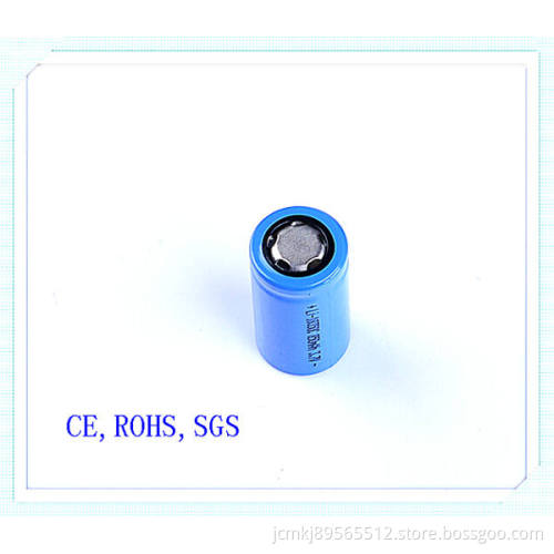 Li-ion 18350-850mAh Battery, Rechargeable Battery, Flat Head, E-Cigarette Battery, Loudspeaker Battery, Lithium 18350 Battery, Li Ion Battery,